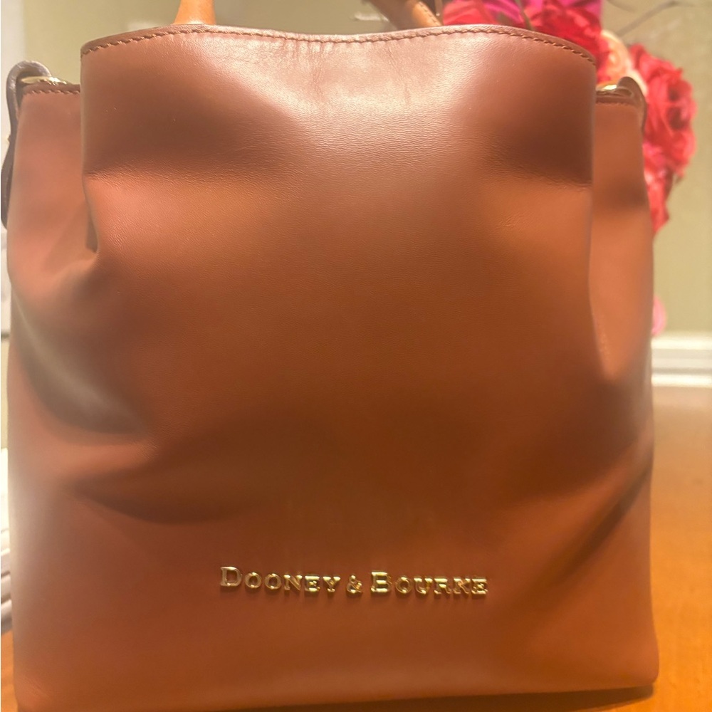 Dooney & Bourke Women's Tan Leather small Tote Bag